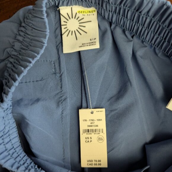 NWT Offline By Aerie Womens S Purple Burst A Move Cargo Jogger Pants $78 - Picture 4 of 6